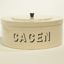 Large Round Cacen Tin Cream