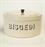 Small Round Bisgedi Tin Cream