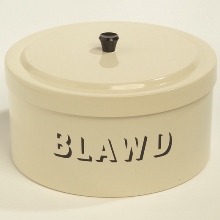 Small Round Blawd Tin Cream
