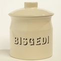 Large Grannies Bisgedi Bin Cream