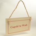 Cogydd Ar Waith - Plaque