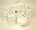 Welsh Serif Chalk White and Chrome Collection