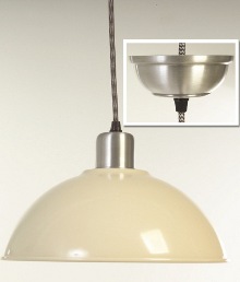 J D Basin Lamp - in Cream