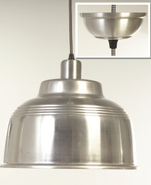 J D Cafe Pendant in Aluminium