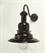 Large Fisherman Wall Lamp in Black