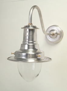 Mini Harbour Wall Lamp in Aluminium