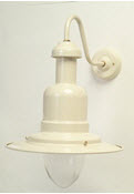 Large Harbour Wall Lamp in Cream