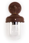 Stable Wall Lamp in Cocoa Bean