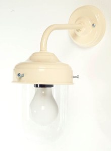 Stable Wall Lamp in Cream