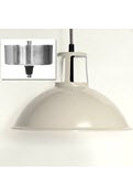 Paris Pendant in Putty Grey