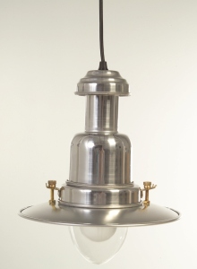 Small Fishermans Pendant in Aluminium