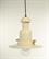 Small Fishermans Pendant in Cream