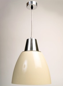 The Noah Pendant Light in Cream