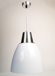 The Noah Pendant Light in White
