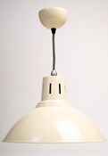 The Milan Pendant Light in Cream