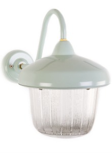 The Benson Wall Light in Sea Spray