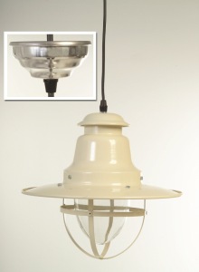 Large Quayside Pendant in Cream