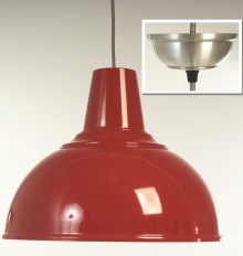 J D Kitchen Pendant in Red