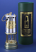 Large Half Nickel Effect Miners Lamp